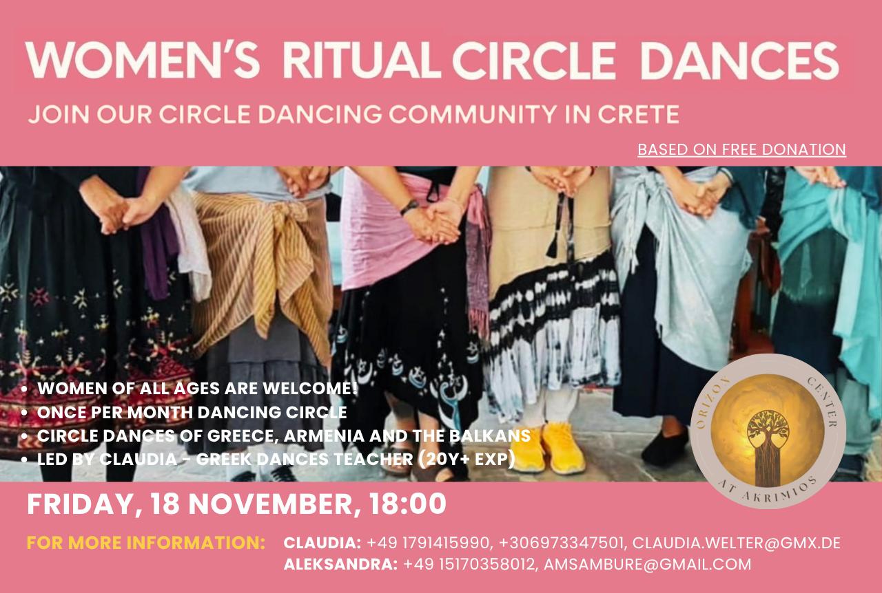 womens ritual circle dances at orizon retreat center